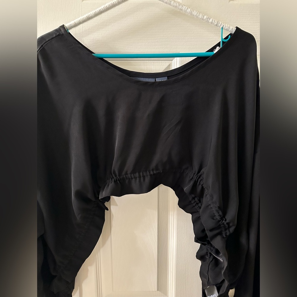Maeve black shrug